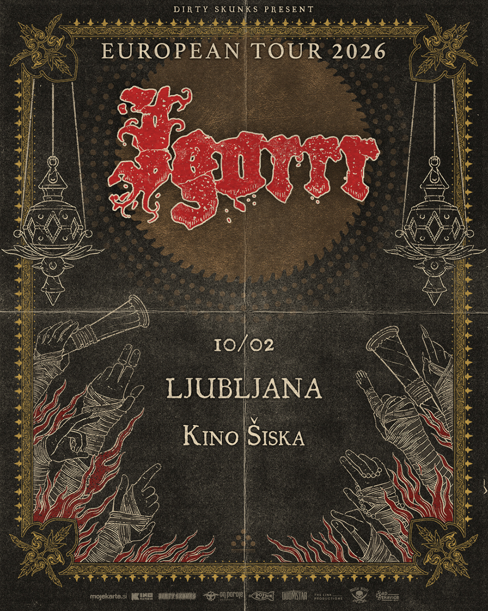 10.02.2026 - Igorrr (Fra), DVNE (UK), Thoughtcrimes (USA) @ Kino Šiška, Ljubljana