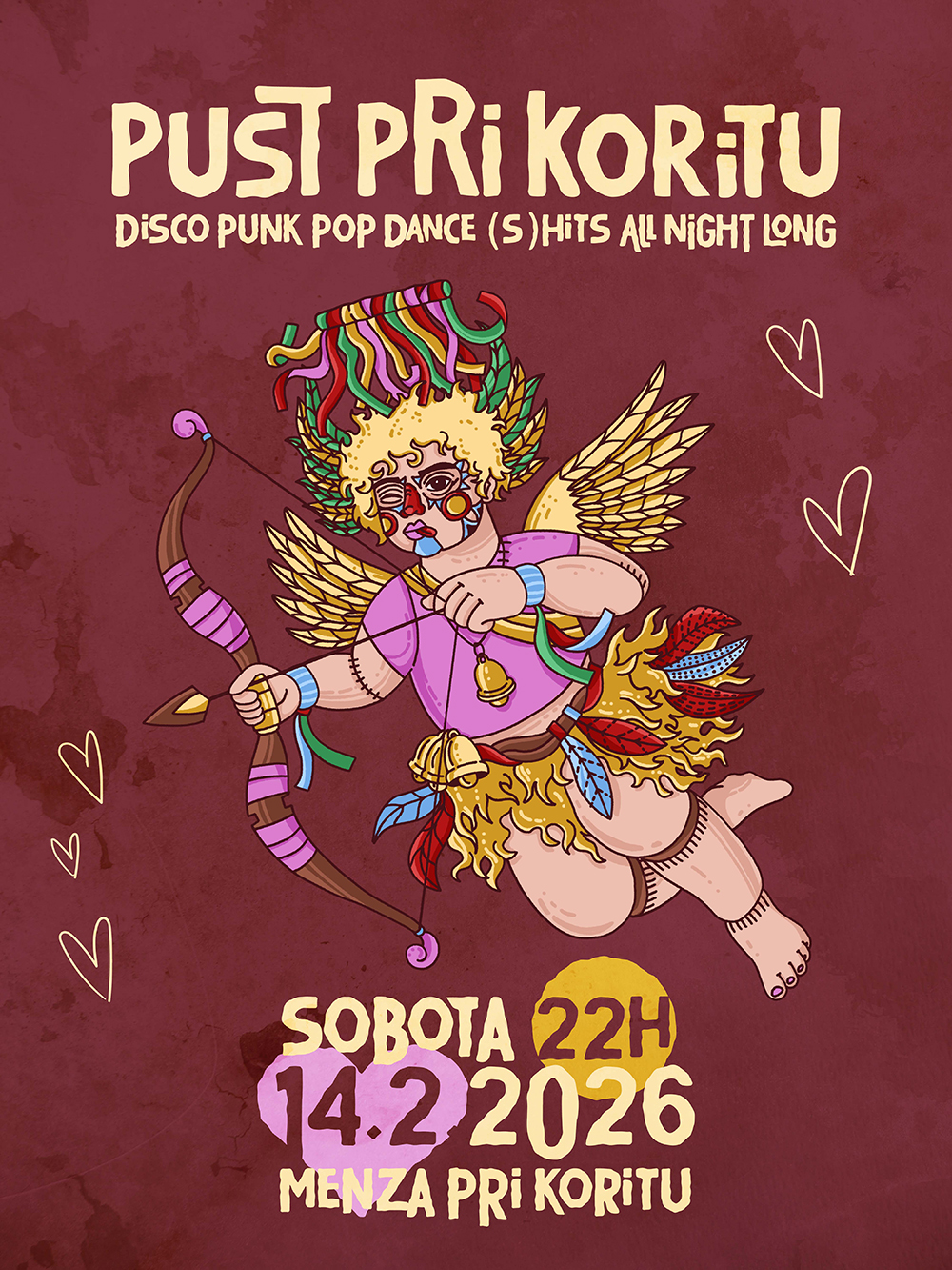 14.02.2026 - Pust pri koritu @ Menza pri koritu, Metelkova, Ljubljana